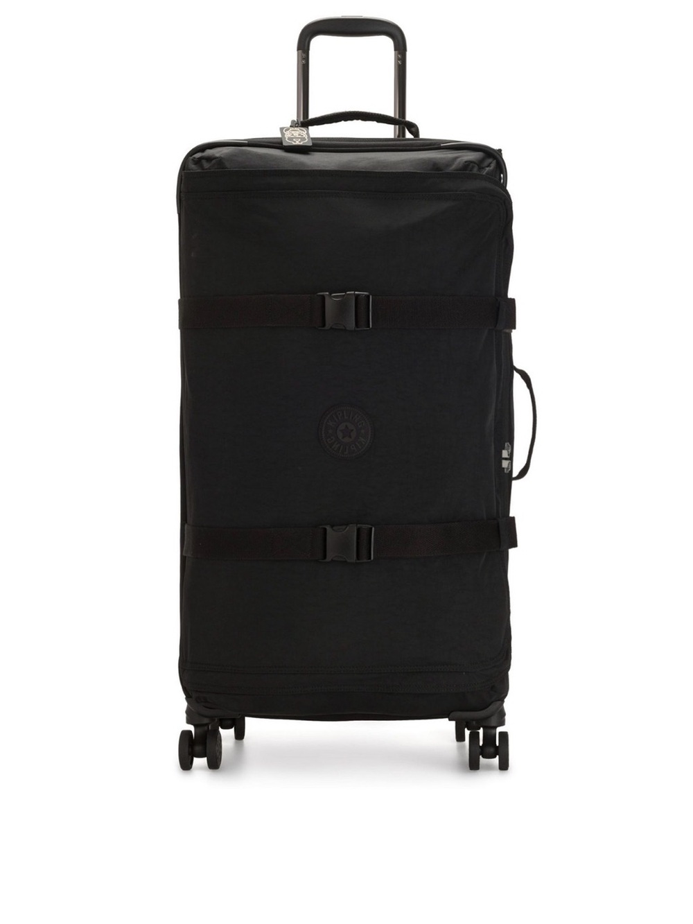 Kipling Black Rolling Suitcase with Telescopic Handle - 31”